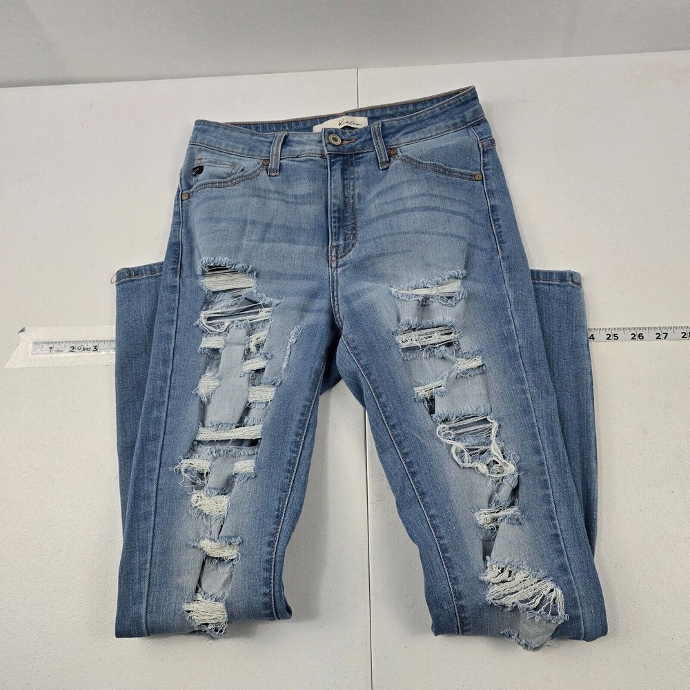 Kancan slim skinny jeans blue size 27 denim‎ womens 3916